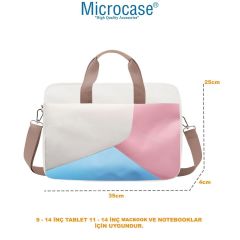 Microcase  Lenovo Tab Plus TB351FU Tablet için Tablet Çanta + Bluetooth Klavye + Mouse + Tablet Standı Siyah- AL4233