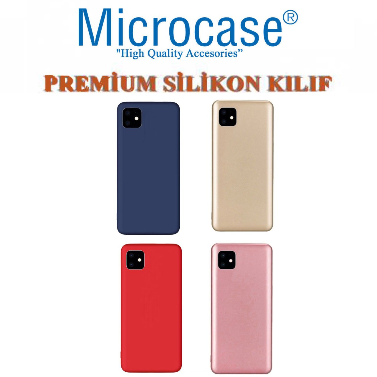Microcase iPhone 11 Pro Max Premium Matte Silikon Kılıf