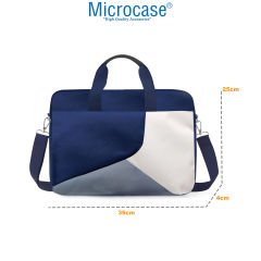 Microcase Lenovo IdeaPad Pro (2025) TB375FC 12.7 inch Tablet için Tablet Çanta + Bluetooth Klavye + Mouse + Tablet Standı Siyah- AL4234