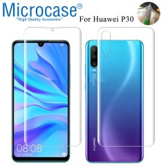 Microcase Huawei P30 Full Ön Arka Kaplama Koruma Filmi