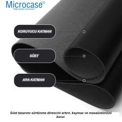 Microcase Deri Mouse Pad Laptop Bilgisayar Geniş Masa Matı 80x40 AL3023
