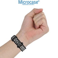 Microcase Huawei Watch Fit 2 için Delikli Silikon Kordon Kayış - KY62