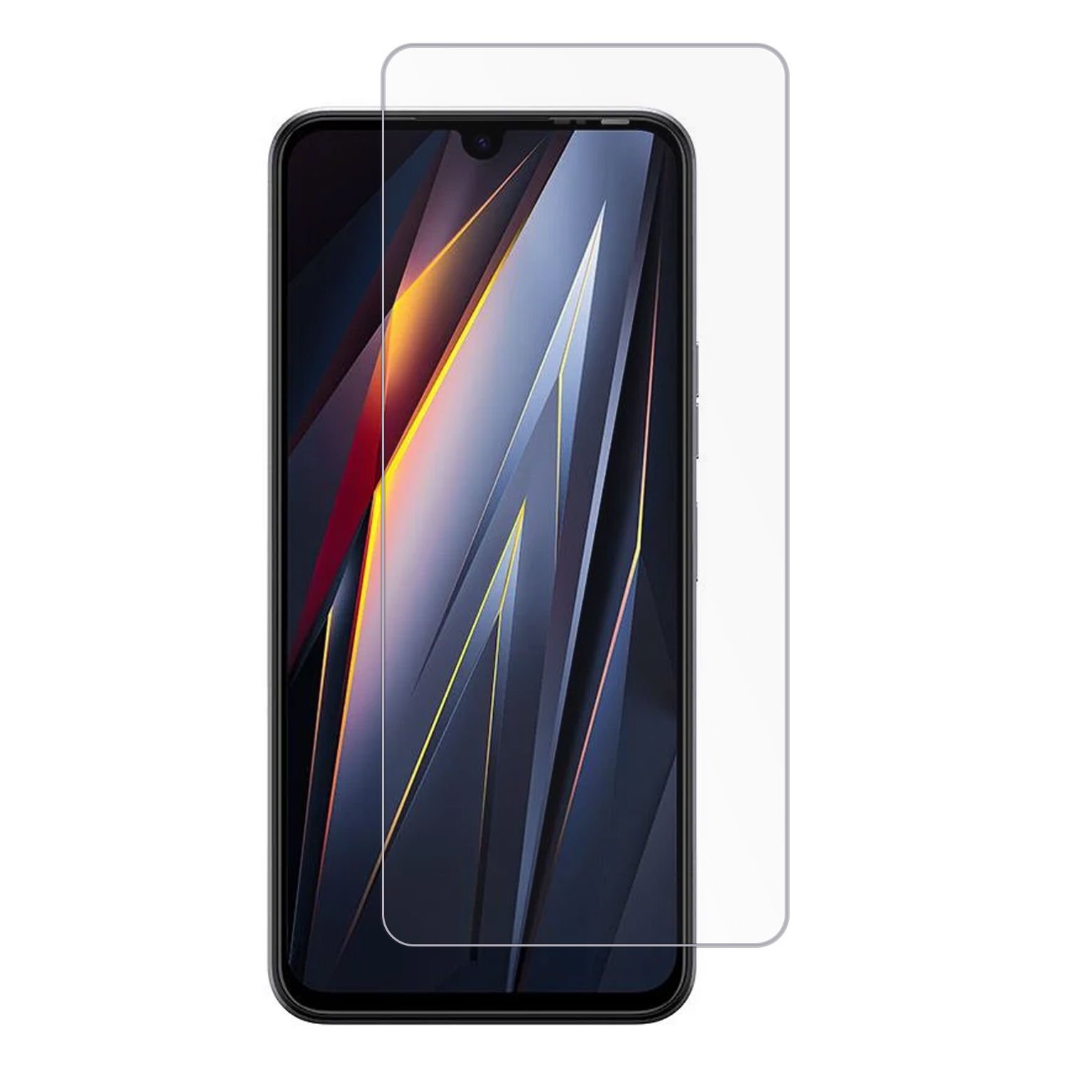 Microcase Tecno Pova 4 Tempered Glass Cam Ekran Koruyucu - AL3269