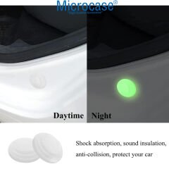 Microcase 10 Adet Oto Conta Kaput Bagaj Kapı Darbe Emici Ses İzalasyon Silikon Pad AL4163