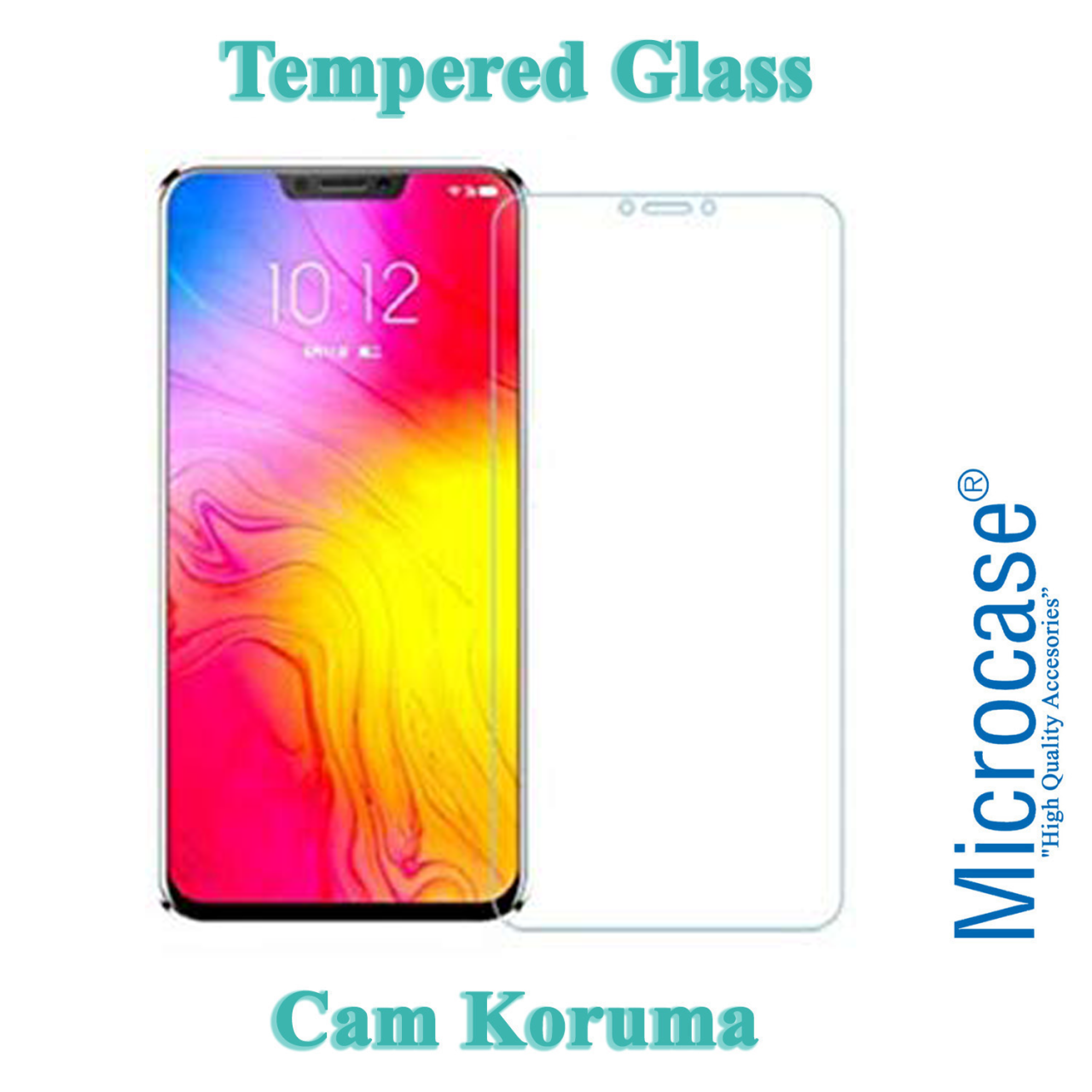 Lenovo Z5 Tempered Glass Cam Ekran Koruma