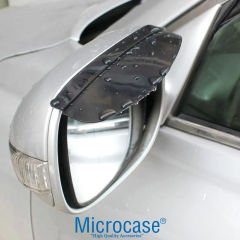 Microcase  2'li  Araba Yan Ayna Koruması    Yağmur Kar Rüzgar Koruyucu- AL4164