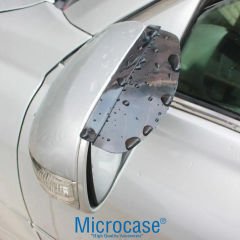 Microcase  2'li  Araba Yan Ayna Koruması    Yağmur Kar Rüzgar Koruyucu- AL4164