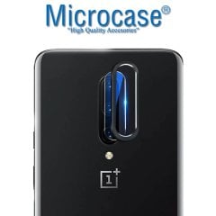 Microcase OnePlus 8 Kamera Lens Koruma Halkası - Açık Tasarım Siyah