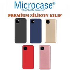 Microcase iPhone 11 Pro Premium Matte Silikon Kılıf + Tempered Glass Cam Koruma
