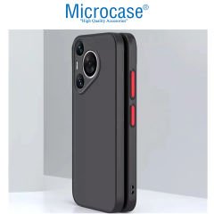Microcase Huawei Pura 70 London Serisi Darbeye Dayanıklı Kılıf - Siyah AL3415