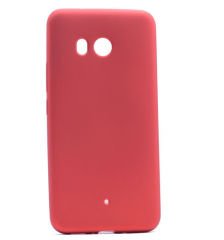 HTC U11 Premium Mat Silikon Elastik Soft TPU Kılıf