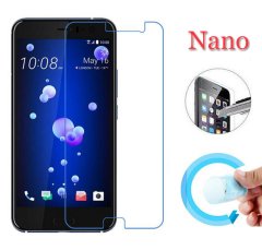 HTC U11 Premium Mat Silikon Kılıf + Tempered Glass Ekran Koruma