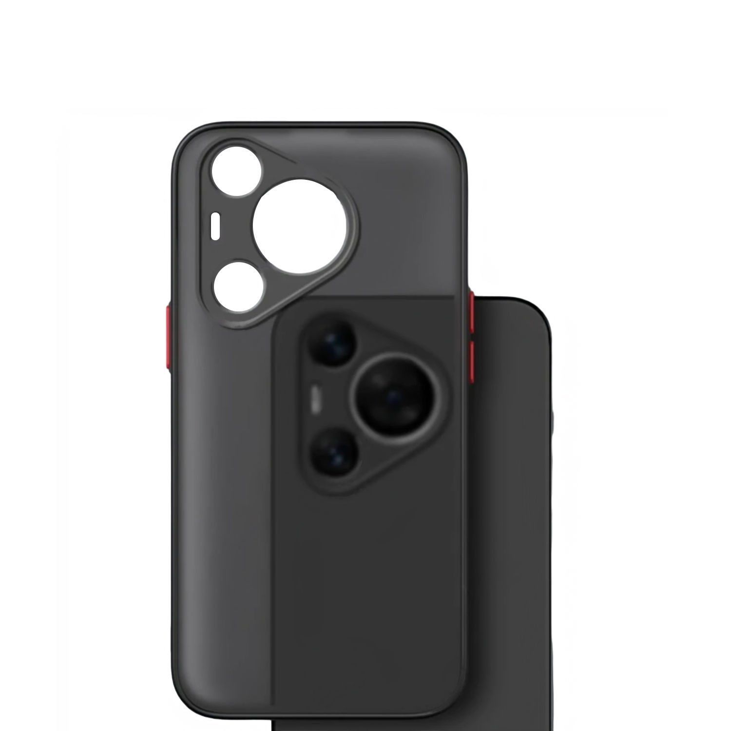 Microcase Huawei Pura 70Pro /70  Pro Plus  London Serisi Darbeye Dayanıklı Kılıf - Siyah AL3415