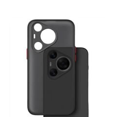 Microcase Huawei Pura 70Pro /70  Pro Plus  London Serisi Darbeye Dayanıklı Kılıf - Siyah AL3415