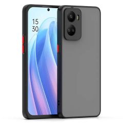 Microcase Huawei Nova 12 SE  /Nova 11 SE 4G London Serisi Darbeye Dayanıklı Kılıf - Buzlu Siyah AL3415
