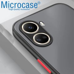 Microcase Huawei Nova 12 SE  /Nova 11 SE 4G London Serisi Darbeye Dayanıklı Kılıf - Buzlu Siyah AL3415