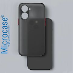 Microcase Huawei Nova 12 SE  /Nova 11 SE 4G London Serisi Darbeye Dayanıklı Kılıf - Buzlu Siyah AL3415