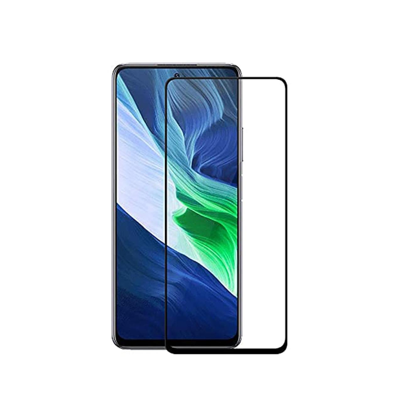 Microcase Infinix Note 10 Pro Tam Kaplayan Çerçeveli Ekran Koruma