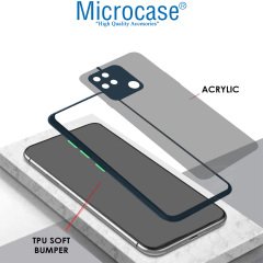 Microcase Xiaomi Redmi 10C London Serisi Darbeye Dayanıklı Kılıf - Buzlu Mavi