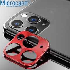 iPhone 12 Pro Max Kamera Lens Halkası - Kapalı Tasarım Mavi