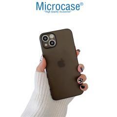 Microcase iPhone 13 Pro Ultra İnce Plastik Kılıf - Buzlu Füme