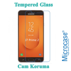 Samsung Galaxy J7 Prime 2 Tempered Glass Cam Ekran Koruma