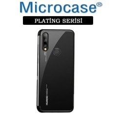 Microcase Huawei Honor 9X - Honor 9X Pro Global Plating Series Silikon Kılıf - Siyah