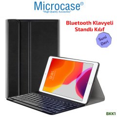 Microcase iPad 7.Nesil 10.2 2019 - iPad Pro 10.5 Bluetooth Klavyeli Standlı Kılıf - BKK1