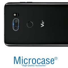 Microcase LG V30 Kamera Camı Lens Koruyucu Tempered Glass