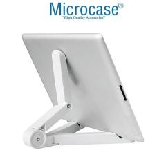 Microcase Huawei Matepad Pro 12.2 Papermatte Edition Tablet için Bluetooth Klavye + Mouse + Tablet Standı - AL4514 Beyaz