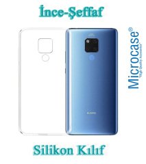 Huawei Mate 20 X 0.2 mm İnce Silikon Kılıf + CAM (SEÇİN)