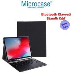 Microcase iPad Pro 12.9 2020 - iPad Pro 12.9 2018 Bluetooth Klavyeli Standlı Kılıf - BKK1
