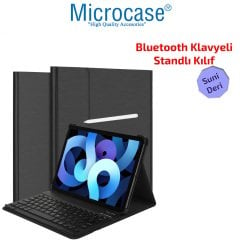 Microcase iPad Air 4.Nesil 10.9 2020 Tablet Bluetooth Klavyeli Standlı Kılıf - BKK1