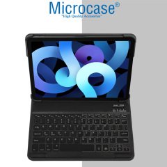 Microcase iPad Air 4.Nesil 10.9 2020 Tablet Bluetooth Klavyeli Standlı Kılıf - BKK1