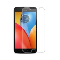 Moto E4 Plus 0,2 mm Ultra İnce Silikon Kılıf + Tempered Glass