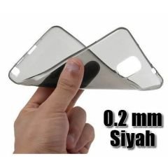 Moto E4 Plus 0,2 mm Ultra İnce Silikon Kılıf + Tempered Glass