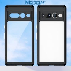 Microcase Google Pixel 7 Pro Shield Serisi Darbeye Dayanıklı Yarı Esnek Plastik TPU Kılıf - AL8100