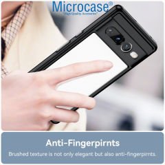 Microcase Google Pixel 7 Pro Shield Serisi Darbeye Dayanıklı Yarı Esnek Plastik TPU Kılıf - AL8100