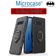 Samsung Galaxy S10 Batman Serisi Yüzük Standlı Kılıf
