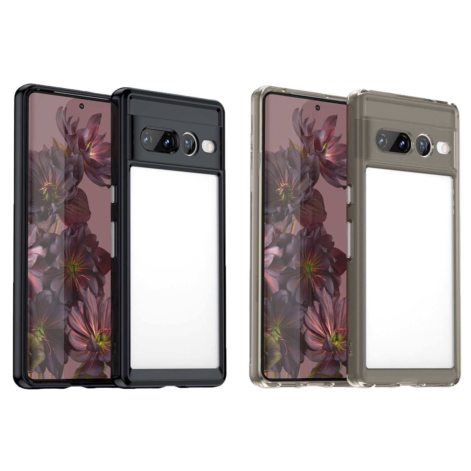 Microcase Google Pixel 7 Pro Shield Serisi Darbeye Dayanıklı Yarı Esnek Plastik TPU Kılıf - AL8100