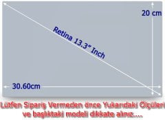 Apple Macbook Retina 13.3'' Ekran Koruma Filmi