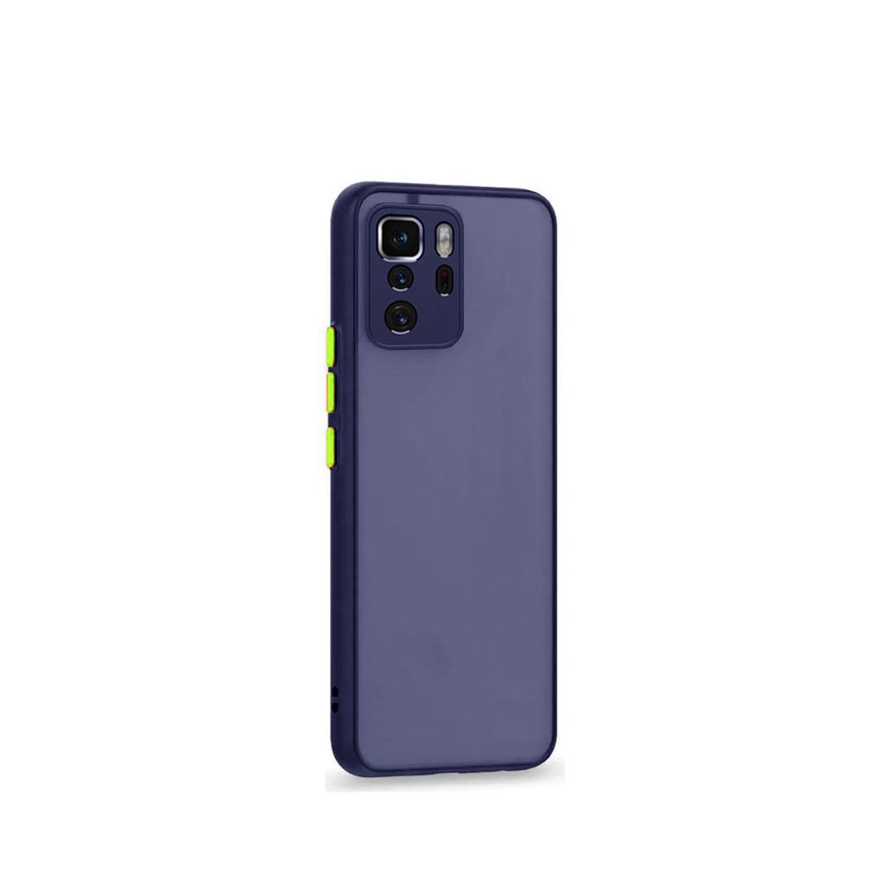 Microcase Xiaomi Poco X3 Gt London Serisi Darbeye Dayanıklı Kılıf - Buzlu Mavi
