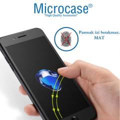 Microcase iPhone 13 Tam Kaplayan Ekran Koruyucu - Mat Siyah