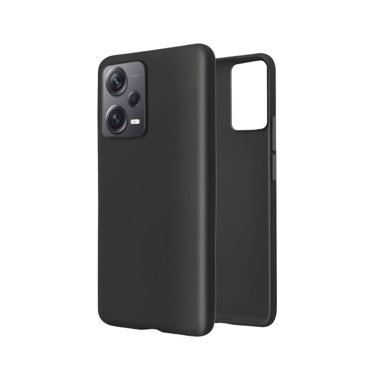 Microcase Xiaomi Redmi Note 12 Pro Plus (Global) Matte Serisi Silikon TPU Kılıf - Siyah AL3367