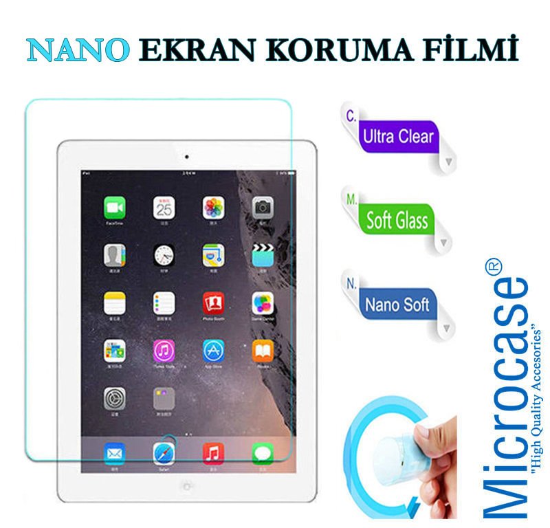 Microcase iPad Pro 9.7 Nano Esnek Ekran Koruma Filmi