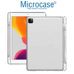 Microcase iPad Pro 2.Nesil 11 inch 2020 Soft Kalem Koymalı Silikon Kılıf - Şeffaf