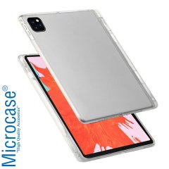 Microcase iPad Pro 2.Nesil 11 inch 2020 Soft Kalem Koymalı Silikon Kılıf - Şeffaf