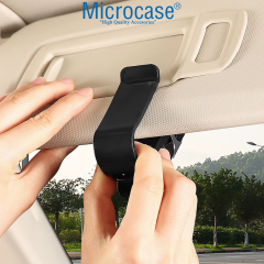 Microcase Universal Oto Güneş Gözlük Tutucu Askılık 360 Döner Başlık 2in1 - AL5239