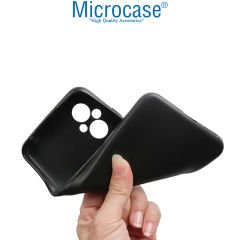 Microcase Xiaomi Poco M5 Matte Serisi Silikon TPU Kılıf - Siyah AL3367