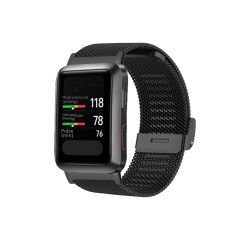 Microcase Huawei Watch D  için Metal Kordon Kayış Siyah -KY96